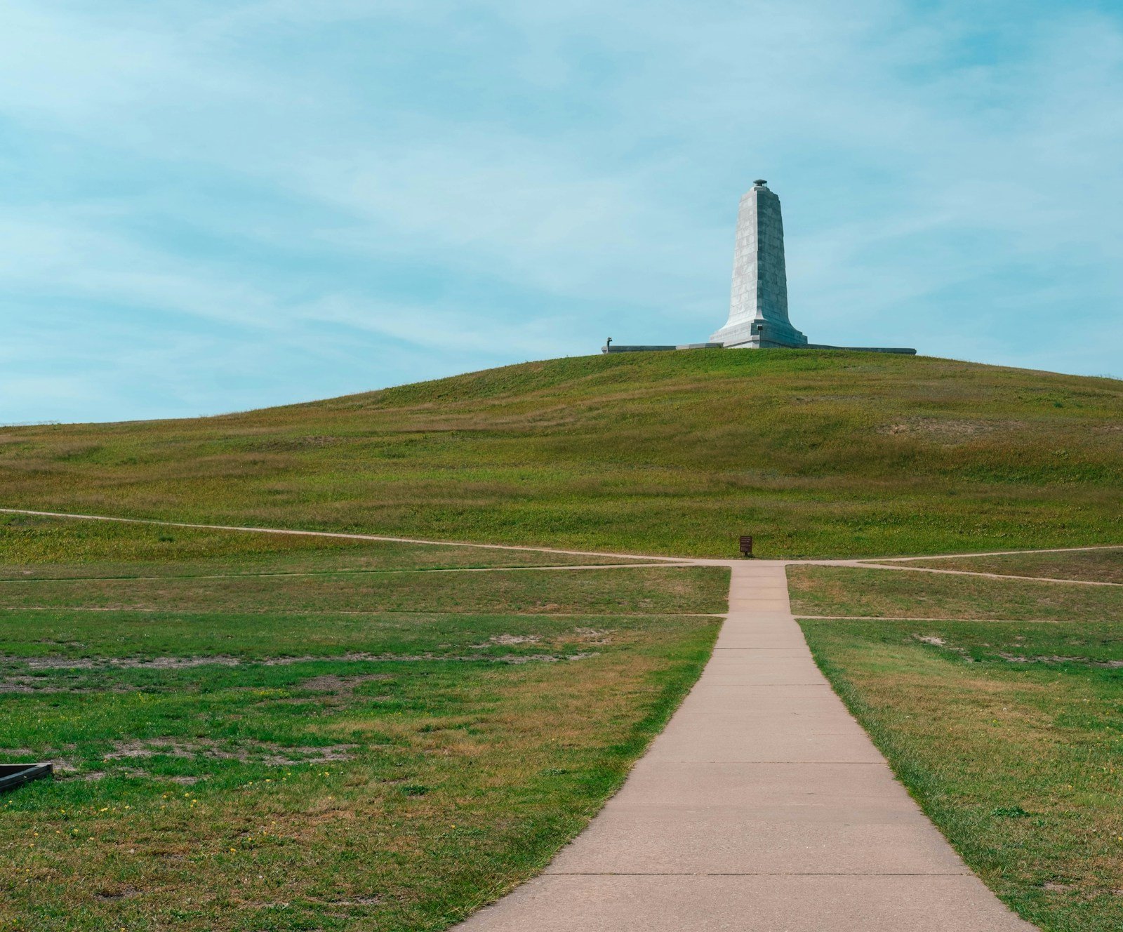 Path leading to the Wright Brothers Memorial on Kill Devil Hill