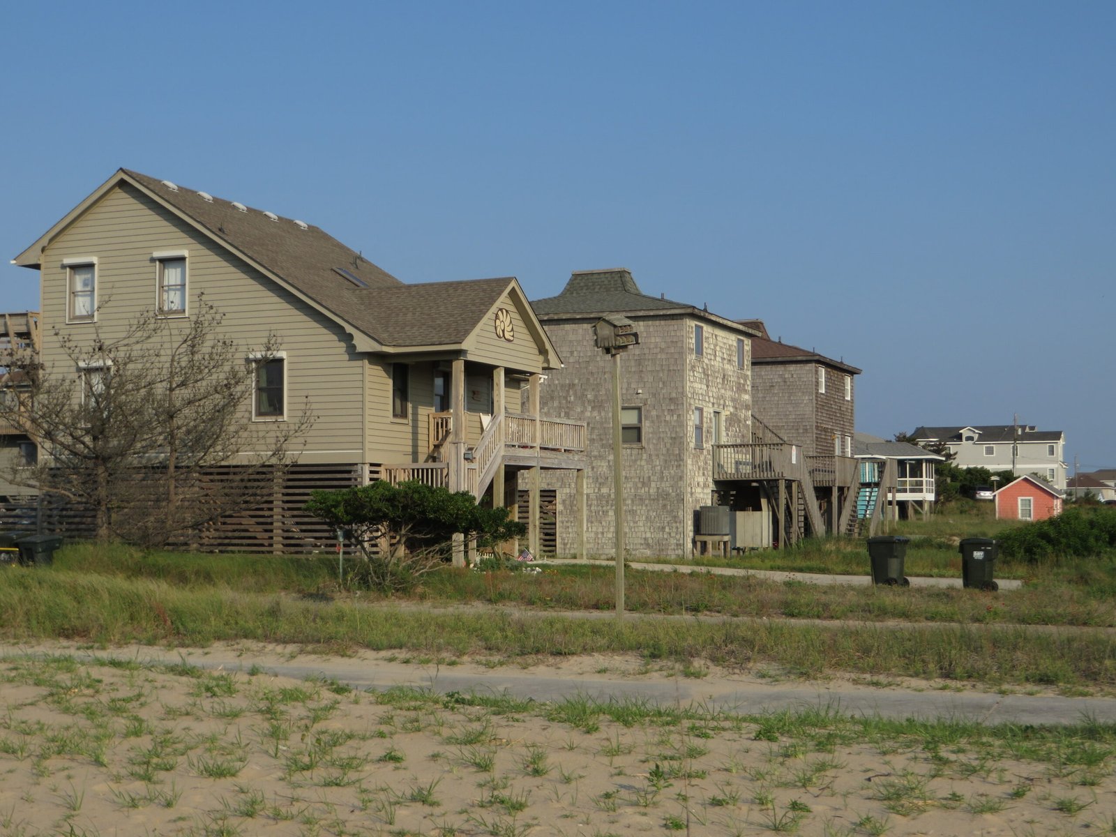 Beach at Nags Head on the Outer Banks of North Carolina
