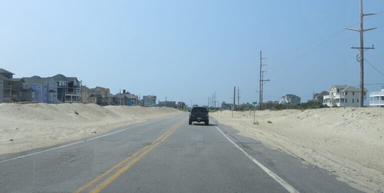 Rodanthe village on NC Highway 12, Outer Banks