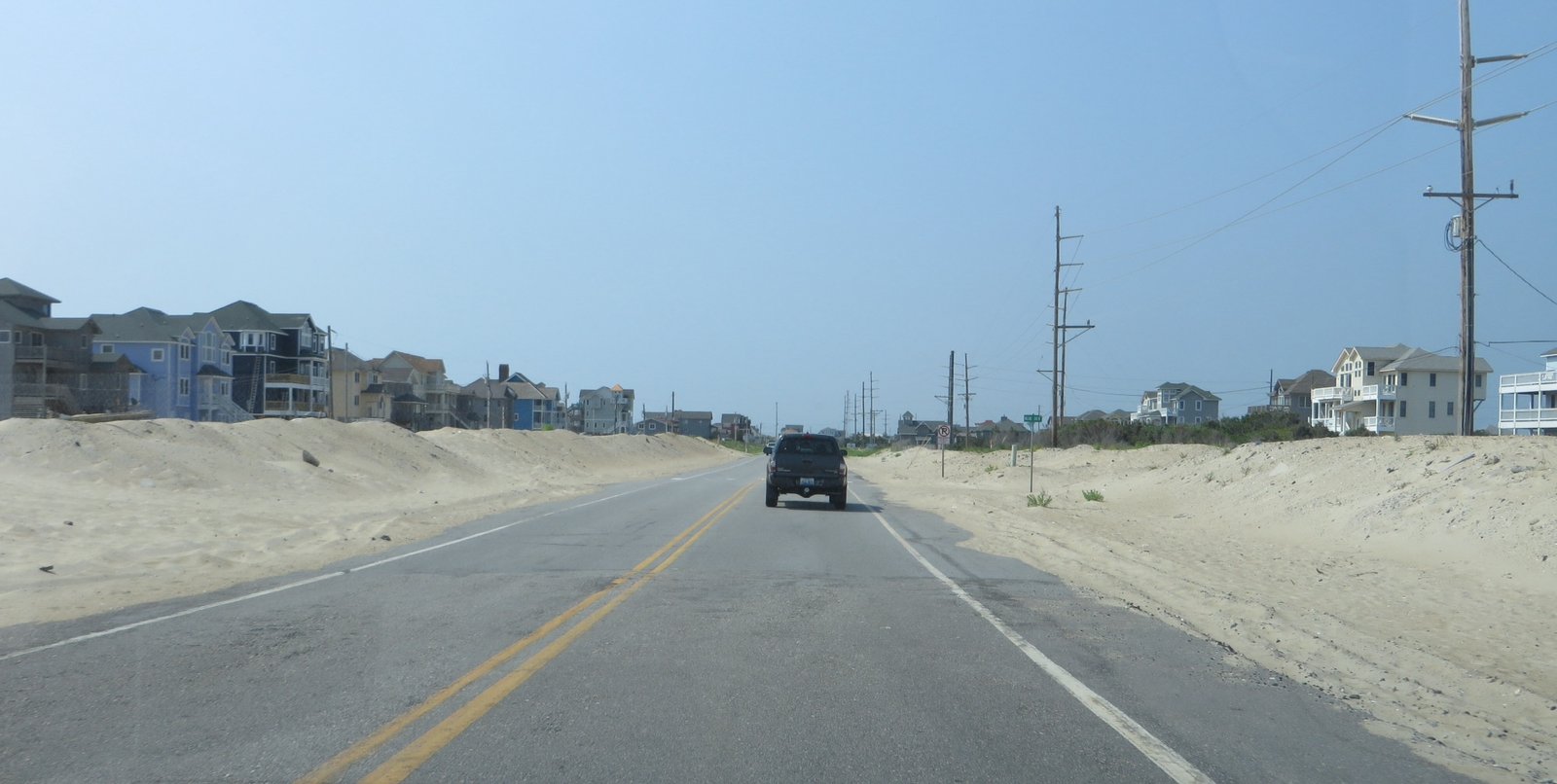 Rodanthe village on NC Highway 12, Outer Banks