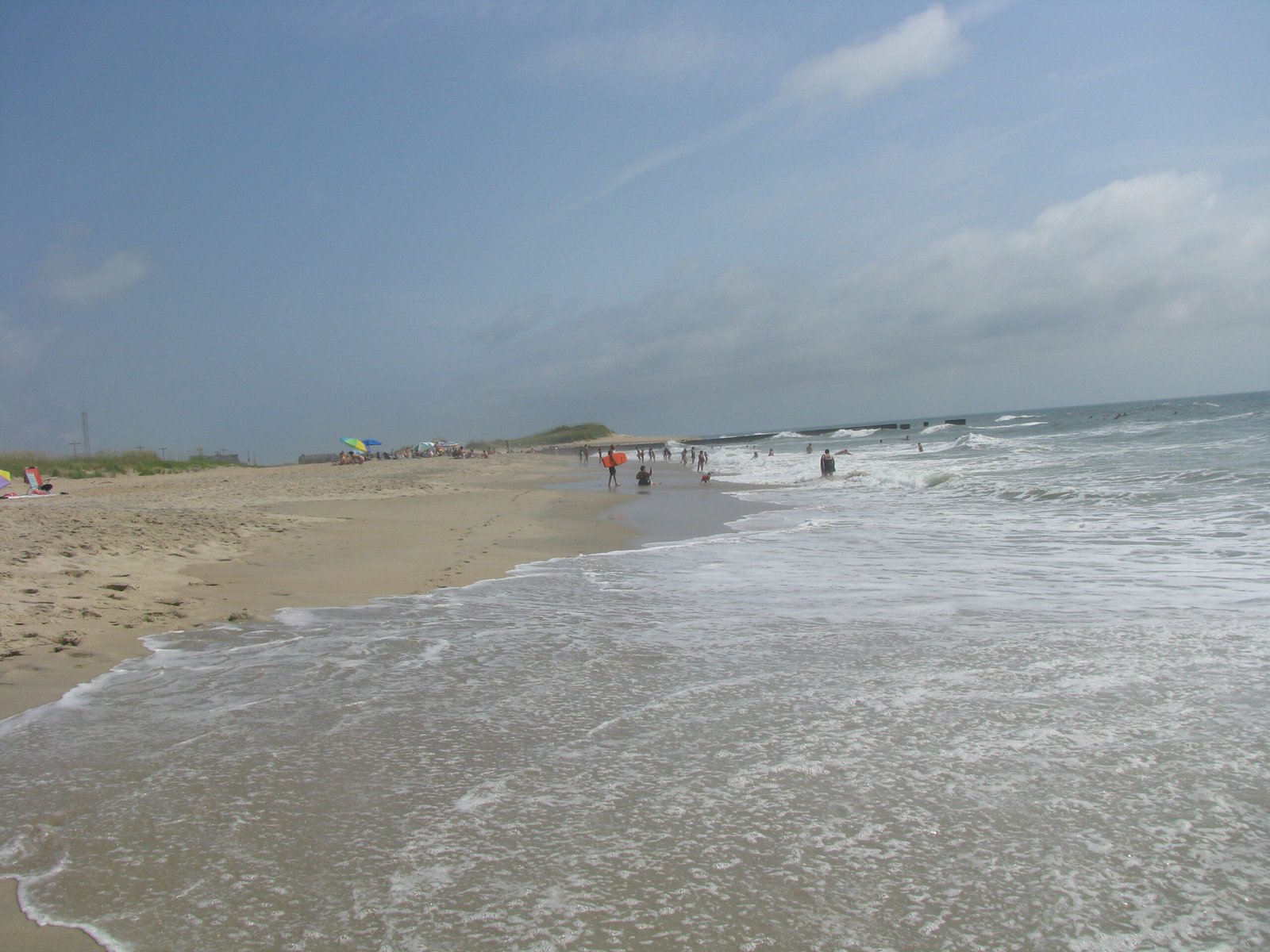 Open Cape Hatteras beach used for ORV driving with permit